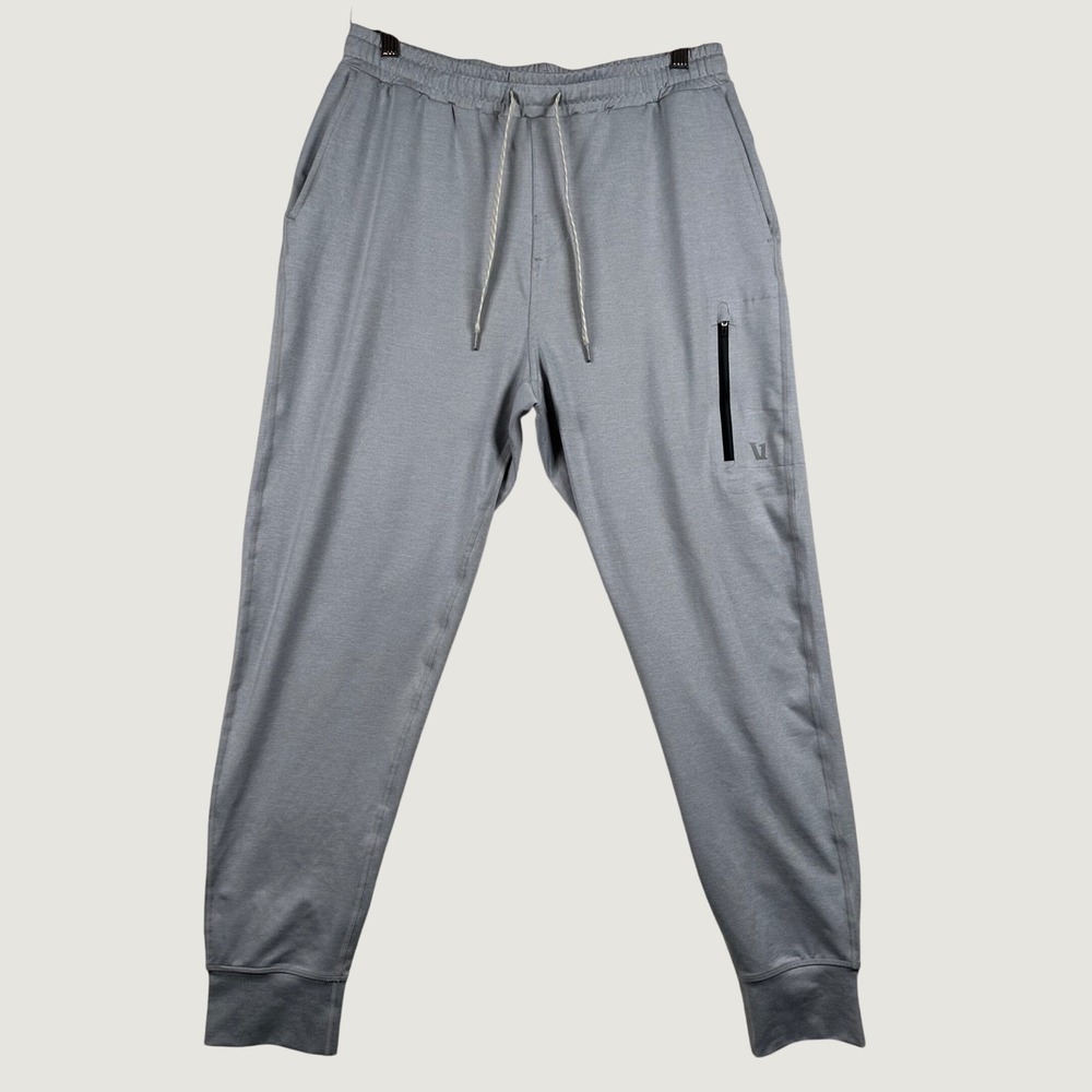Vuori Sunday Performance Jogger Pants Gray Heather Mens M V416 Athletic Gym